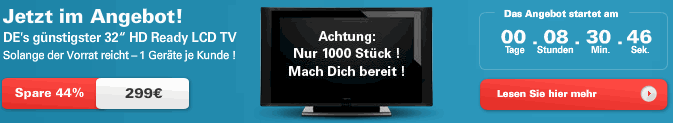 Zepto 32 Zoll TV